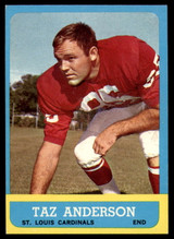 1963 Topps #151 Taz Anderson NM ID: 84038 1963 Topps #151 Taz Anderson NM ID: 84038