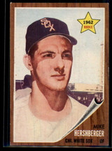 1962 Topps #341 Mike Hershberger EX++ RC Rookie