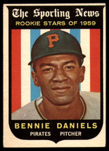 1959 Topps #122 Bennie Daniels RS EX++ ID: 66409 1959 Topps #122 Bennie Daniels RS EX++ ID: 66409