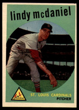 1959 Topps #479 Lindy McDaniel EX++ ID: 69738