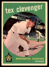 1959 Topps #298 Tex Clevenger EX++ ID: 67952 1959 Topps #298 Tex Clevenger EX++ ID: 67952