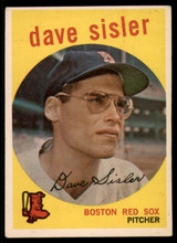 1959 Topps #384 Dave Sisler EX++ ID: 68724 1959 Topps #384 Dave Sisler EX++ ID: 68724