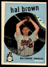 1959 Topps #487 Hal Brown EX++  ID: 86647