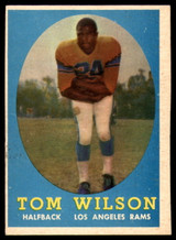 1958 Topps #67 Tom Wilson EX++ ID: 81532 1958 Topps #67 Tom Wilson EX++ ID: 81532