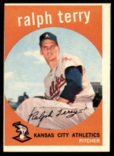 1959 Topps #358 Ralph Terry EX ID: 68484 1959 Topps #358 Ralph Terry EX ID: 68484