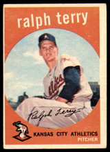 1959 Topps #358 Ralph Terry EX ID: 68488 1959 Topps #358 Ralph Terry EX ID: 68488