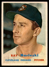 1957 Topps #144 Ray Narleski VG Very Good  ID: 94610