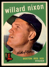 1959 Topps #361 Willard Nixon EX++ ID: 68503 1959 Topps #361 Willard Nixon EX++ ID: 68503