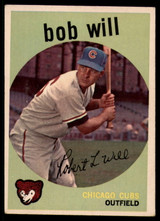 1959 Topps #388 Bob Will EX++ RC Rookie ID: 68764 1959 Topps #388 Bob Will EX++ RC Rookie ID: 68764