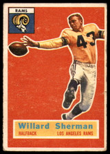 1956 Topps #66 Will Sherman VG ID: 72099 1956 Topps #66 Will Sherman VG ID: 72099