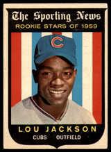 1959 Topps #130 Lou Jackson RS EX++ RC Rookie ID: 66468 1959 Topps #130 Lou Jackson RS EX++ RC Rookie ID: 66468