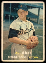 1957 Topps #141 Al Aber VG ID: 60596