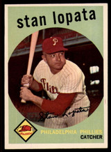 1959 Topps #412 Stan Lopata EX++ ID: 69052
