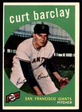 1959 Topps #307 Curt Barclay EX++ ID: 68030 1959 Topps #307 Curt Barclay EX++ ID: 68030