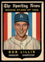 1959 Topps #133 Bob Lillis RS EX RC Rookie ID: 66496 1959 Topps #133 Bob Lillis RS EX RC Rookie ID: 66496