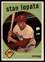 1959 Topps #412 Stan Lopata EX++ ID: 69058