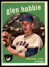 1959 Topps #334 Glen Hobbie EX++ ID: 68291 1959 Topps #334 Glen Hobbie EX++ ID: 68291