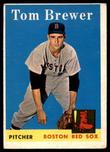 1958 Topps #220 Tom Brewer UER VG ID: 63688 1958 Topps #220 Tom Brewer UER VG ID: 63688