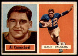 1957 Topps #57 Al Carmichael EX++ ID: 81354