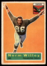 1956 Topps #88 Norm Willey VG ID: 72149 1956 Topps #88 Norm Willey VG ID: 72149
