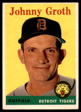 1958 Topps #262 Johnny Groth UER VG ID: 77781 1958 Topps #262 Johnny Groth UER VG ID: 77781