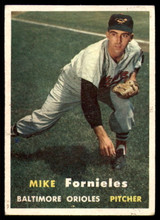 1957 Topps #116 Mike Fornieles VG ID: 60376