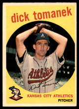 1959 Topps #369 Dick Tomanek UER EX++ ID: 68577 1959 Topps #369 Dick Tomanek UER EX++ ID: 68577