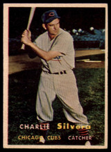 1957 Topps #255 Charlie Silvera VG Very Good  ID: 94947