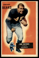 1955 Bowman #58 Bobby Watkins EX ID: 70629 1955 Bowman #58 Bobby Watkins EX ID: 70629