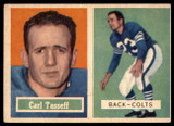1957 Topps #77 Carl Taseff UER EX++ ID: 81383 1957 Topps #77 Carl Taseff UER EX++ ID: 81383