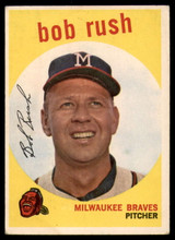 1959 Topps #396 Bob Rush EX++ ID: 68844 1959 Topps #396 Bob Rush EX++ ID: 68844