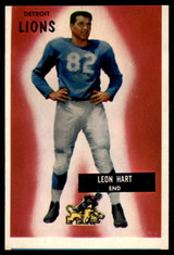 1955 Bowman #19 Leon Hart EX 1955 Bowman #19 Leon Hart EX