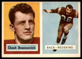 1957 Topps #60 Chuck Drazenovich EX++ ID: 72442