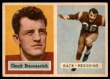 1957 Topps #60 Chuck Drazenovich EX++ ID: 72444