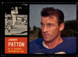 1962 Topps #112 Jim Patton EX++ 