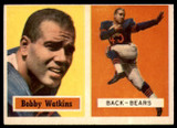 1957 Topps #7 Bobby Watkins EX