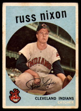 1959 Topps #344 Russ Nixon EX ID: 68382 1959 Topps #344 Russ Nixon EX ID: 68382