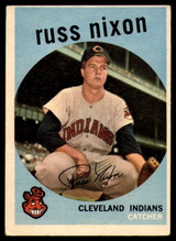 1959 Topps #344 Russ Nixon EX ID: 68383 1959 Topps #344 Russ Nixon EX ID: 68383