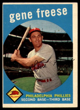 1959 Topps #472 Gene Freese EX ID: 69681