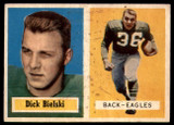 1957 Topps #13 Dick Bielski EX