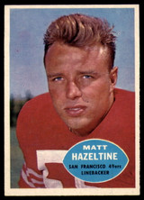 1960 Topps #119 Matt Hazeltine EX/NM  ID: 81978
