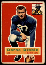 1956 Topps #32 Dorne Dibble VG 1956 Topps #32 Dorne Dibble VG