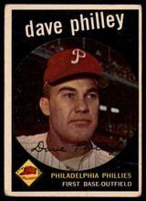 1959 Topps #92 Dave Philley VG ID: 66130 1959 Topps #92 Dave Philley VG ID: 66130