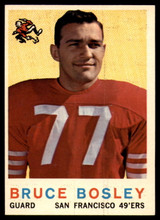 1959 Topps #166 Bruce Bosley NM RC Rookie ID: 81756