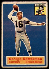 1956 Topps #93 George Ratterman VG ID: 81255 1956 Topps #93 George Ratterman VG ID: 81255