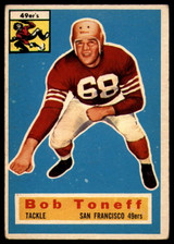 1956 Topps #98 Bob Toneff VG ID: 81258 1956 Topps #98 Bob Toneff VG ID: 81258