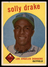 1959 Topps #406 Solly Drake VG/EX ID: 68974 1959 Topps #406 Solly Drake VG/EX ID: 68974