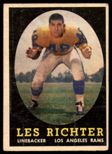 1958 Topps #105 Les Richter EX