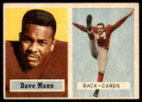 1957 Topps #50 Dave Mann EX