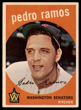 1959 Topps #78 Pedro Ramos VG ID: 65991